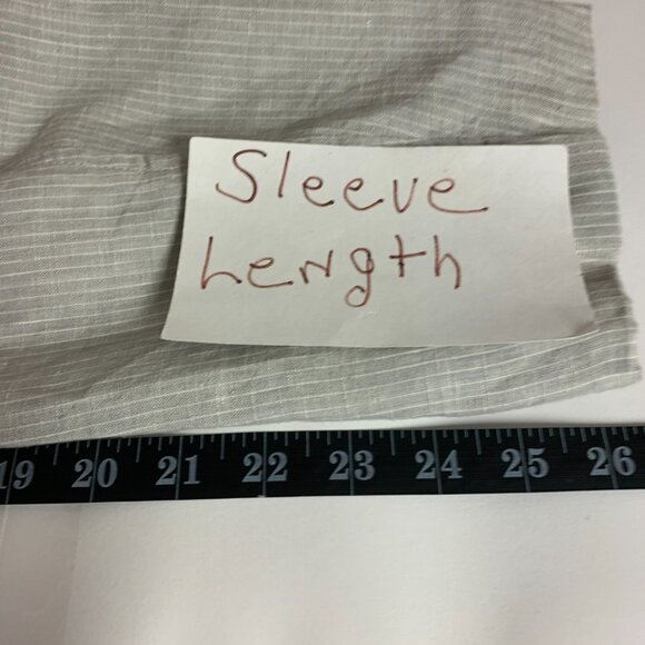 Calvin Klein Mens Suit Jacket SZ XL Pants 40X30 100% Linen Beachy Preppy Summer - Picture 7 of 14